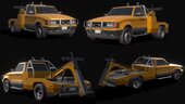 Camión Grúa Md De Carrocería Ligera ´90 Modelo De Baja Polinización O Light Body ´90 Md Tow Truck Low Poly Model Reemplaza Towtruck 